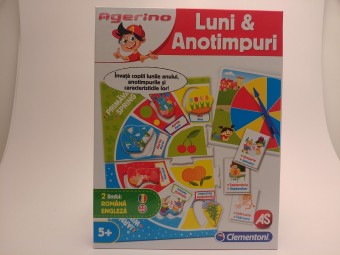 Clementoni puzzle joc educativ Luni Si Anotimpuri