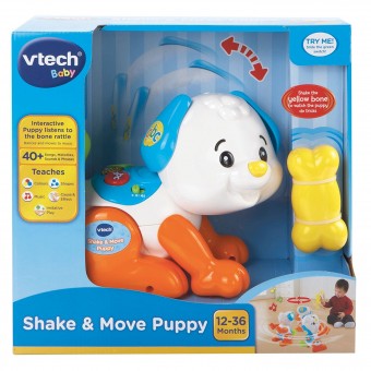 VTech Baby Shake and Move Puppy primul meu catel 146903