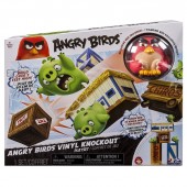 Angry Birds Attack Pig Vinyl Knockout set de joaca 6027801