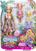 Barbie si Chelsea the Lost Birthday set joaca cu animale GTM82