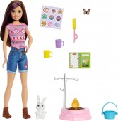 Barbie Camping Set With Camp Fire HDF71