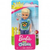 Barbie Club Chelsea Baiat Blond mini papusa FRL83