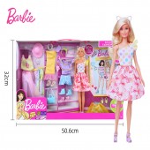 Barbie Fashion set joaca cu papusa si accesorii GFB83