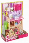 Barbie Dining Set Cu Pisicuta DVX45