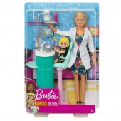 Barbie you can be doctor stomatolog cu pacient FXP16