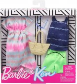 Barbie Fashion Pachet Haine Barbie si Ken Skirt GHX71