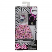 Barbie Hello Kitty Gray Top Skirt Fashion FKR68