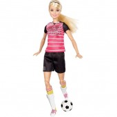 Barbie Made To Move Fotbalista blonda DVF69