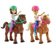 Barbie On The Go Mini Ponei si Papusa FHV60