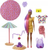 Barbie papusa Color Reveal Ultimate Capsuni set GTN18