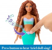 Disney Ariel Mica Sirenă Cântă și visează Ariel  HMX22