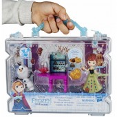Frozen Anna  Chocolate Shoppe E0235 set de joaca cu minipapusa si Olaf