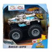 Hot Wheels Monster Trucks Bash-Ups Masinuta Invader GDR86