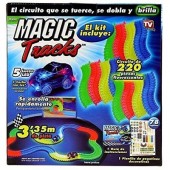 Magic Tracks Glow Circuitul cu Masina