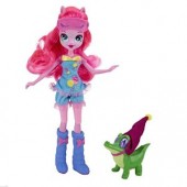 My Little Pony Rainbow Rocks Pinkie Pie si Gummy Snap B1071