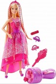 Papusa Barbie Endless Hair Kingdom-Regatul parului DKB62