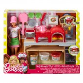 Papusa Barbie face pizza - set de joaca FHR09