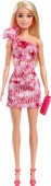 Papusa Barbie Holiday in Rochie Roz GXD56