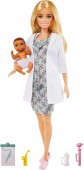 Papusa Barbie You Can Be Anything Medic Pediatru GVK03