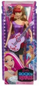 Papusa Ryana cu chitara Barbie Rockstar Princess CKB63