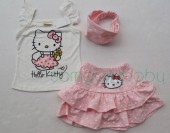 Set haine vara fete Hello Kitty cu fustita