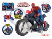 Spider Man ultimate rc motocicleta