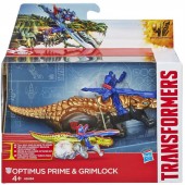 Transformers 4 Age of Extinction Dino Sparkers Optimus Prime si Grimlock A6494