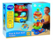VTech Baby Pop and Roll Ball Tower 181303