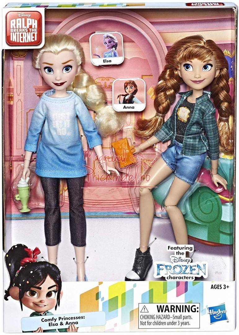 mint request catch up Papusa Disney Princess Royal Elsa si Anna