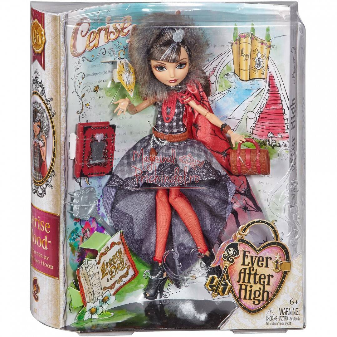 Be surprised King Lear anything Papusa Ever After High Ziua Legamantului Cerise Hood
