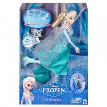 Frozen Elsa patineaza
