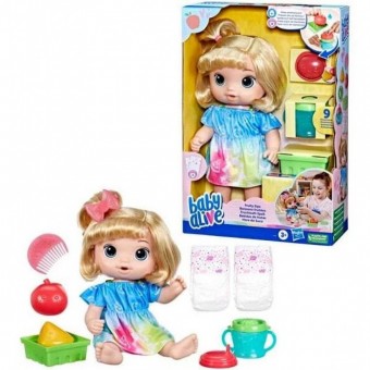 Baby Alive Fruity Sips Apple Blonde Hair F7356