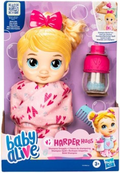 Baby Alive papusa - Spalarea parului F9119