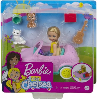 Barbie Chelsea Conduce Masina GTK95