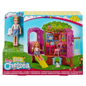 Barbie Chelsea si casuta din copac FPF83