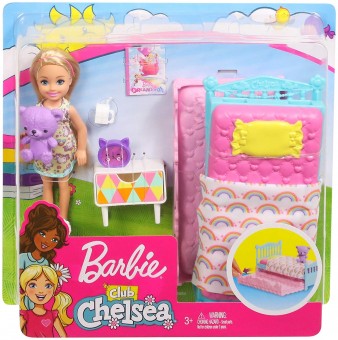 Barbie Club Chelsea Set Dormitor FXG83 