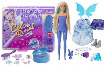 Barbie Color Reveal Peel Fairy Fashion Reveal GXV94