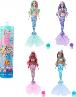 Barbie Color Reveal Sirena din adincurile marii HTH45