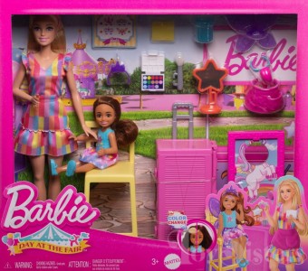 Barbie Day at the Fair Set 2 Papusi JFL61 