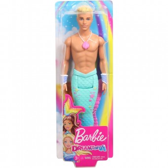 Barbie Dreamtopia Merman Ken Triton FXT23