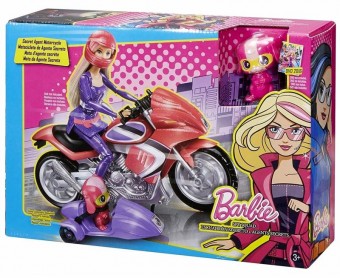 Barbie Echipa de Spioni Motocicleta DHF21