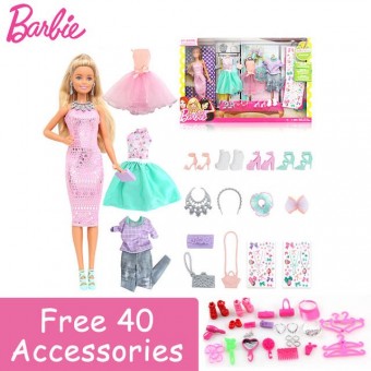 Barbie Fashion Papusa cu accesorii DVJ64