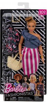 Barbie Fashionistas cu Tinute de Schimb FRY82
