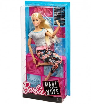 Barbie Made To Move Flexibila Blonda FTG81