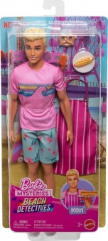 Barbie Ken Beach Detectives JFV65