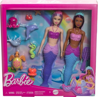 Barbie Mermaid Set 2 Papusi cu Accesorii HRG71