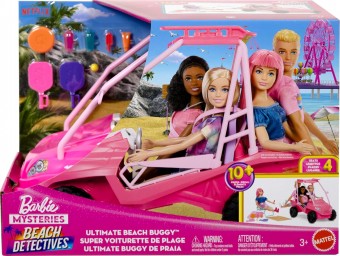 Barbie Mysteries Beach Detectiv Buggy JFV68