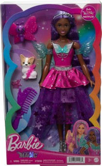 Barbie Papusa BROOKLYN BARBIE AND THE MAGIC TOUCH HLC33