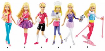 Barbie papusa mini 10 cm BFW62