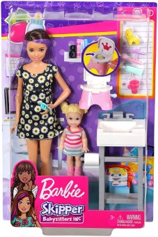 Barbie Skipper Babysitters la baie FJB01 